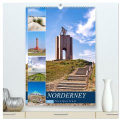 Norderney Inselportrait (hochwertiger Premium Wandkalender 2025 DIN A2 hoch), Kunstdruck in Hochglanz