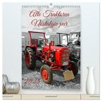 Alte Traktoren Nostalgie pur (hochwertiger Premium Wandkalender 2025 DIN A2 hoch), Kunstdruck in Hochglanz