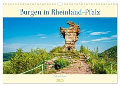 Burgen in Rheinland-Pfalz (Wandkalender 2025 DIN A3 quer), CALVENDO Monatskalender