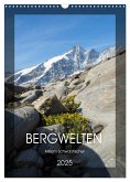 Bergwelten Wandkalender (Wandkalender 2025 DIN A3 hoch), CALVENDO Monatskalender