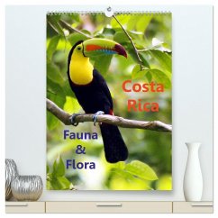 Costa Rica - Fauna & Flora (hochwertiger Premium Wandkalender 2025 DIN A2 hoch), Kunstdruck in Hochglanz