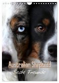 Australian Shepherd - Beste Freunde (Wandkalender 2025 DIN A4 hoch), CALVENDO Monatskalender