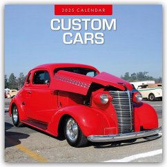 Custom Cars - Umgebaute Autos 2025 - 16-Monatskalender - Red Robin Publishing Ltd