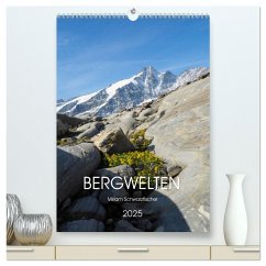 Bergwelten Wandkalender (hochwertiger Premium Wandkalender 2025 DIN A2 hoch), Kunstdruck in Hochglanz