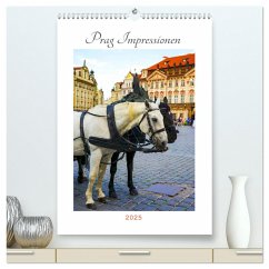 Prag Impressionen (hochwertiger Premium Wandkalender 2025 DIN A2 hoch), Kunstdruck in Hochglanz