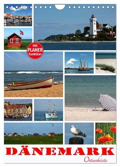Dänemark - Ostseeküste (Wandkalender 2025 DIN A4 hoch), CALVENDO Monatskalender - Calvendo