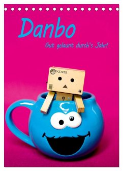 Danbo - Gut gelaunt durch's Jahr! (Tischkalender 2025 DIN A5 hoch), CALVENDO Monatskalender