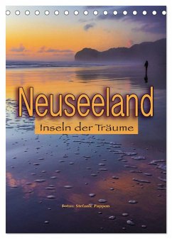 Neuseeland, Inseln der Träume (Tischkalender 2025 DIN A5 hoch), CALVENDO Monatskalender - Calvendo;Pappon, Stefanie