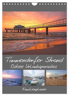Timmendorfer Strand - Ostsee Urlaubsparadies (Wandkalender 2025 DIN A4 hoch), CALVENDO Monatskalender