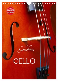 Geliebtes Cello (Wandkalender 2025 DIN A4 hoch), CALVENDO Monatskalender