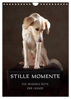 Stille Momente - Die sensible Seite der Hunde (Wandkalender 2025 DIN A4 hoch), CALVENDO Monatskalender