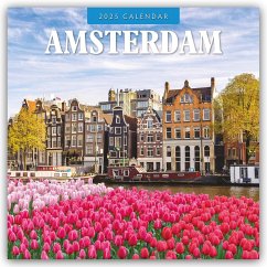 Amsterdam 2025 - 16-Monatskalender - Red Robin Publishing Ltd