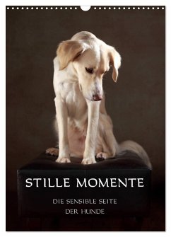 Stille Momente - Die sensible Seite der Hunde (Wandkalender 2025 DIN A3 hoch), CALVENDO Monatskalender