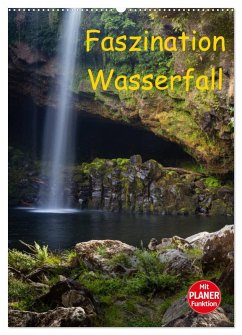 Faszination Wasserfall (Wandkalender 2025 DIN A2 hoch), CALVENDO Monatskalender