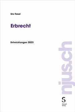 Erbrecht - Fasel, Urs