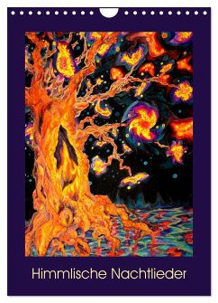 Himmlische Nachtlieder (Wandkalender 2025 DIN A4 hoch), CALVENDO Monatskalender