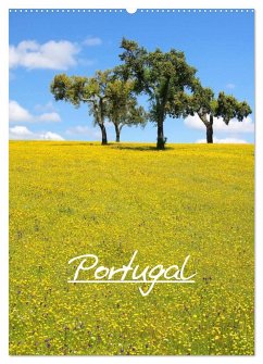 Portugal (Wandkalender 2025 DIN A2 hoch), CALVENDO Monatskalender