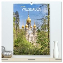 Mein Wiesbaden (hochwertiger Premium Wandkalender 2025 DIN A2 hoch), Kunstdruck in Hochglanz