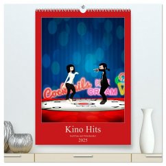 Kino Hits (hochwertiger Premium Wandkalender 2025 DIN A2 hoch), Kunstdruck in Hochglanz