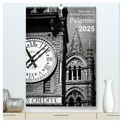 Silberstein in Siziliens Hauptstadt Palermo (hochwertiger Premium Wandkalender 2025 DIN A2 hoch), Kunstdruck in Hochglanz