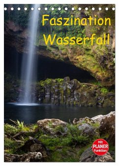 Faszination Wasserfall (Tischkalender 2025 DIN A5 hoch), CALVENDO Monatskalender