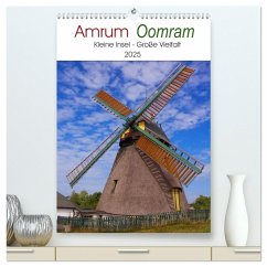 Amrum - Oomram, Kleine Insel - Große Vielfalt (hochwertiger Premium Wandkalender 2025 DIN A2 hoch), Kunstdruck in Hochglanz - Calvendo;Dölling, AD DESIGN Photo + PhotoArt, Angela
