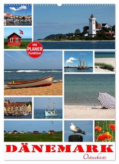 Dänemark - Ostseeküste (Wandkalender 2025 DIN A2 hoch), CALVENDO Monatskalender - Calvendo