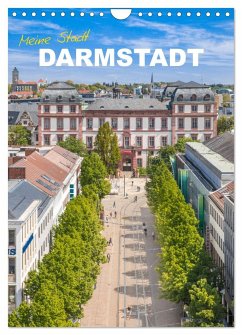 Meine Stadt Darmstadt (Wandkalender 2025 DIN A4 hoch), CALVENDO Monatskalender