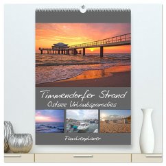 Timmendorfer Strand - Ostsee Urlaubsparadies (hochwertiger Premium Wandkalender 2025 DIN A2 hoch), Kunstdruck in Hochglanz