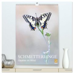 Schmetterlinge - Gaukler im Wind (hochwertiger Premium Wandkalender 2025 DIN A2 hoch), Kunstdruck in Hochglanz - Calvendo;Simon, Anton