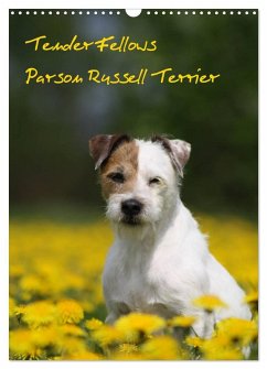 Tender Fellows - Parson Russell Terrier (Wandkalender 2025 DIN A3 hoch), CALVENDO Monatskalender - Calvendo;Clüver, Maike