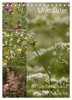 Unkräuter ¿ Nützliche Schönheiten auf der Wiese (Tischkalender 2025 DIN A5 hoch), CALVENDO Monatskalender - Calvendo;Drachenkind-Fotografie