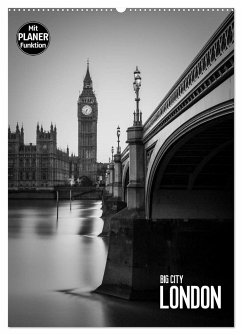 Big City London (Wandkalender 2025 DIN A2 hoch), CALVENDO Monatskalender - Calvendo;Meutzner, Dirk