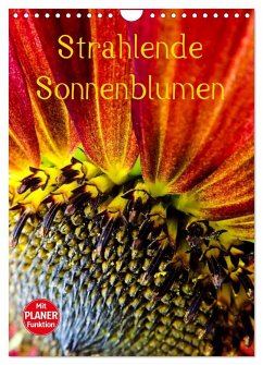 Strahlende Sonnenblumen (Wandkalender 2025 DIN A4 hoch), CALVENDO Monatskalender