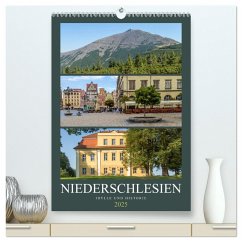 NIEDERSCHLESIEN Idylle und Historie (hochwertiger Premium Wandkalender 2025 DIN A2 hoch), Kunstdruck in Hochglanz - Calvendo;Viola, Melanie