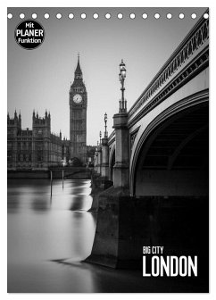 Big City London (Tischkalender 2025 DIN A5 hoch), CALVENDO Monatskalender