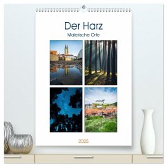 Der Harz - Malerische Orte (hochwertiger Premium Wandkalender 2025 DIN A2 hoch), Kunstdruck in Hochglanz - Calvendo;Wasilewski, Martin