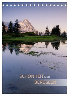 Schönheit der Bergseen (Tischkalender 2025 DIN A5 hoch), CALVENDO Monatskalender - Calvendo;Dreher, Christiane