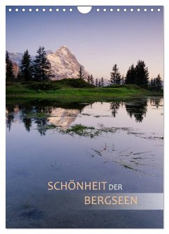 Schönheit der Bergseen (Wandkalender 2025 DIN A4 hoch), CALVENDO Monatskalender