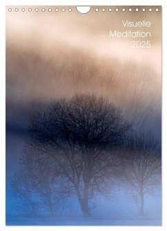 Visuelle Meditation - Glühende Wipfel (Wandkalender 2025 DIN A4 hoch), CALVENDO Monatskalender