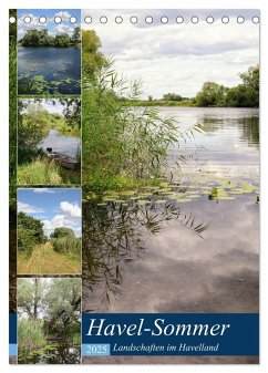 Havel-Sommer - Landschaften im Havelland (Tischkalender 2025 DIN A5 hoch), CALVENDO Monatskalender