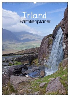 Irland Familienplaner (Wandkalender 2025 DIN A2 hoch), CALVENDO Monatskalender