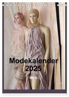 Modekalender 2025 (Tischkalender 2025 DIN A5 hoch), CALVENDO Monatskalender