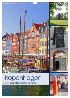 Kopenhagen. Skandinavische Schöne (Wandkalender 2025 DIN A3 hoch), CALVENDO Monatskalender