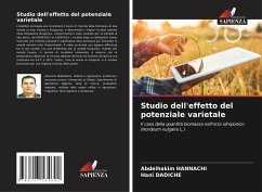 Studio dell'effetto del potenziale varietale - Hannachi, Abdelhakim;DADICHE, Hani