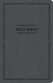 KJV Thinline Bible, Value Edition, Charcoal Leathertouch