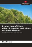 Production of Pinus elliottii Engelm. and Pinus caribaea Morelet