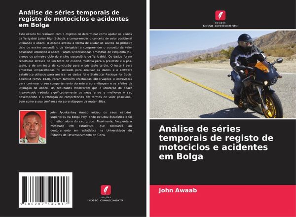 Análise de séries temporais de registo de motociclos e acidentes em Bolga