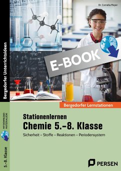 Stationenlernen Chemie 5.-8. Klasse (eBook, PDF) - Meyer, Cornelia