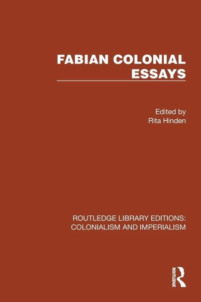 Fabian Colonial Essays
